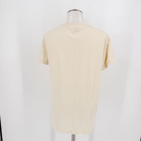 J. Crew Cream and Pink Graphic Tee - Picture 4 of 4